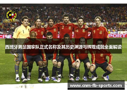 西班牙男足国家队正式名称及其历史渊源与辉煌成就全面解读