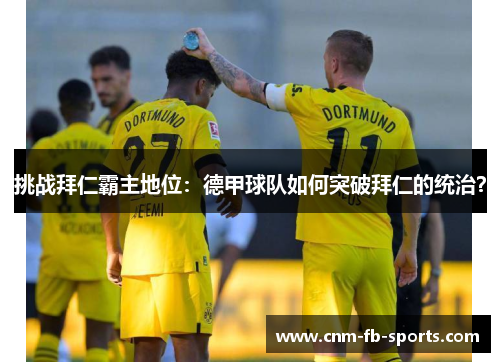 挑战拜仁霸主地位：德甲球队如何突破拜仁的统治？